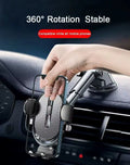 Soporte Celular Móvil 360° para Coche – Ajustable y Estable